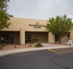 hospital building entrance