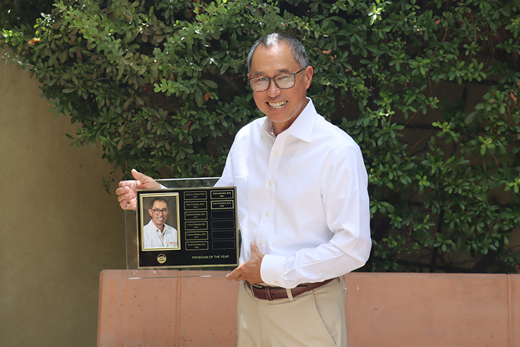 Congratulations to Dr. Jose Gochoco, Physician of the Year!