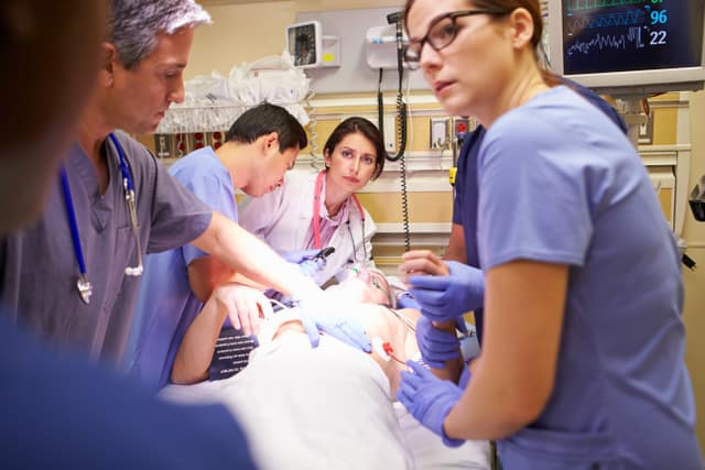 patient with nurses