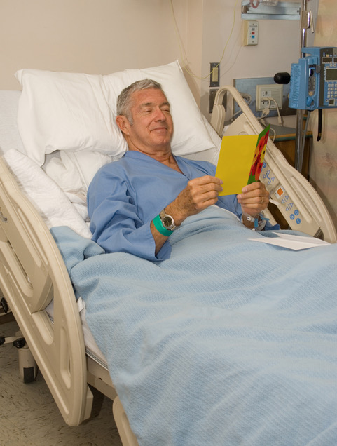 patient reading card